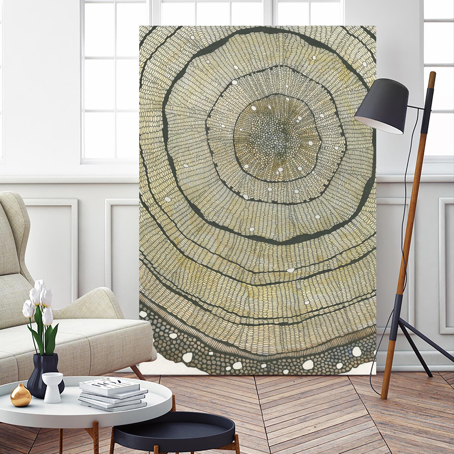 Fir by Sandrine Pellisier on GIANT ART - brown abstract