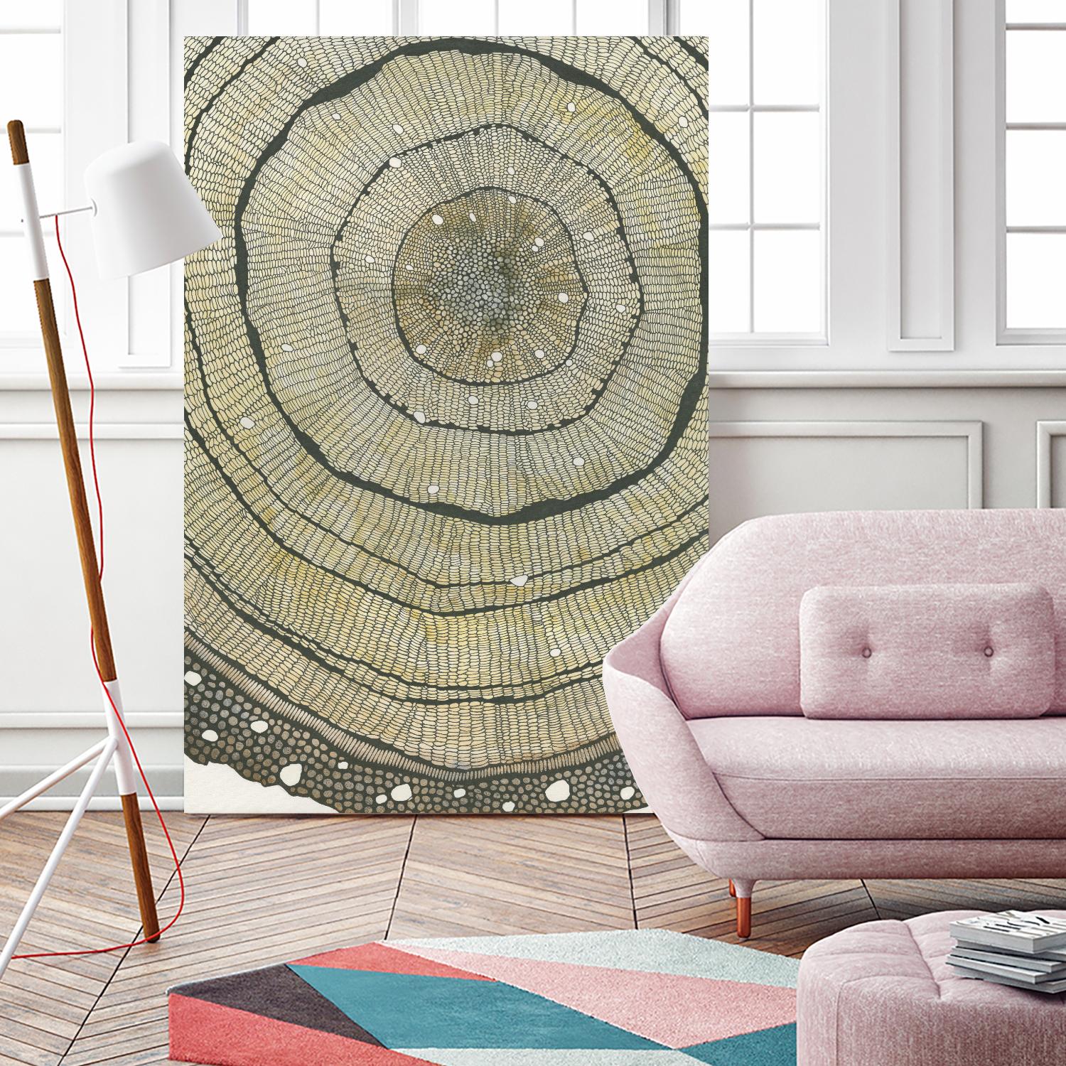 Fir by Sandrine Pellisier on GIANT ART - brown abstract