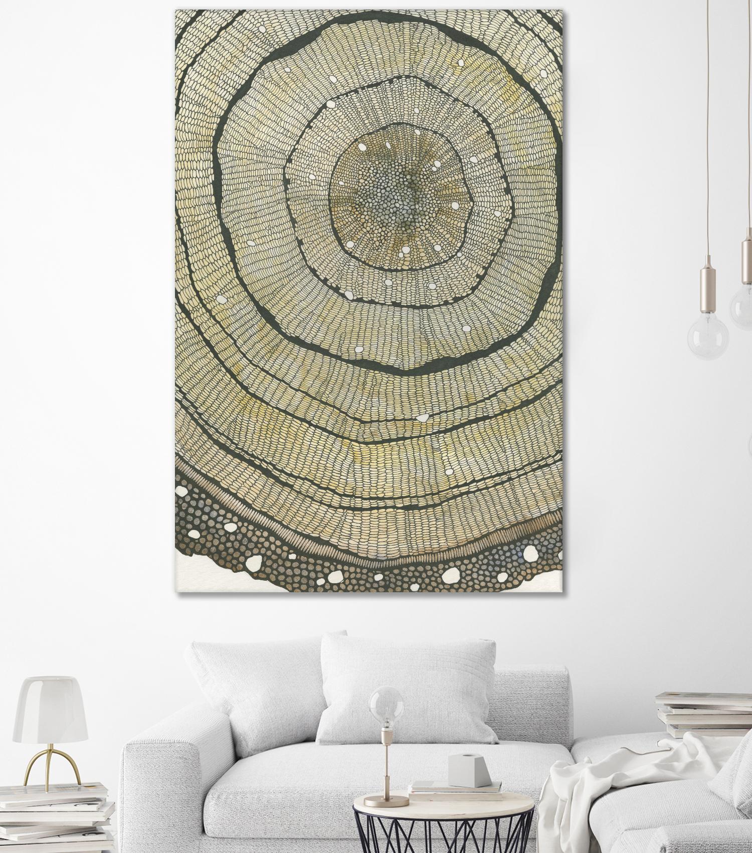 Fir by Sandrine Pellisier on GIANT ART - brown abstract