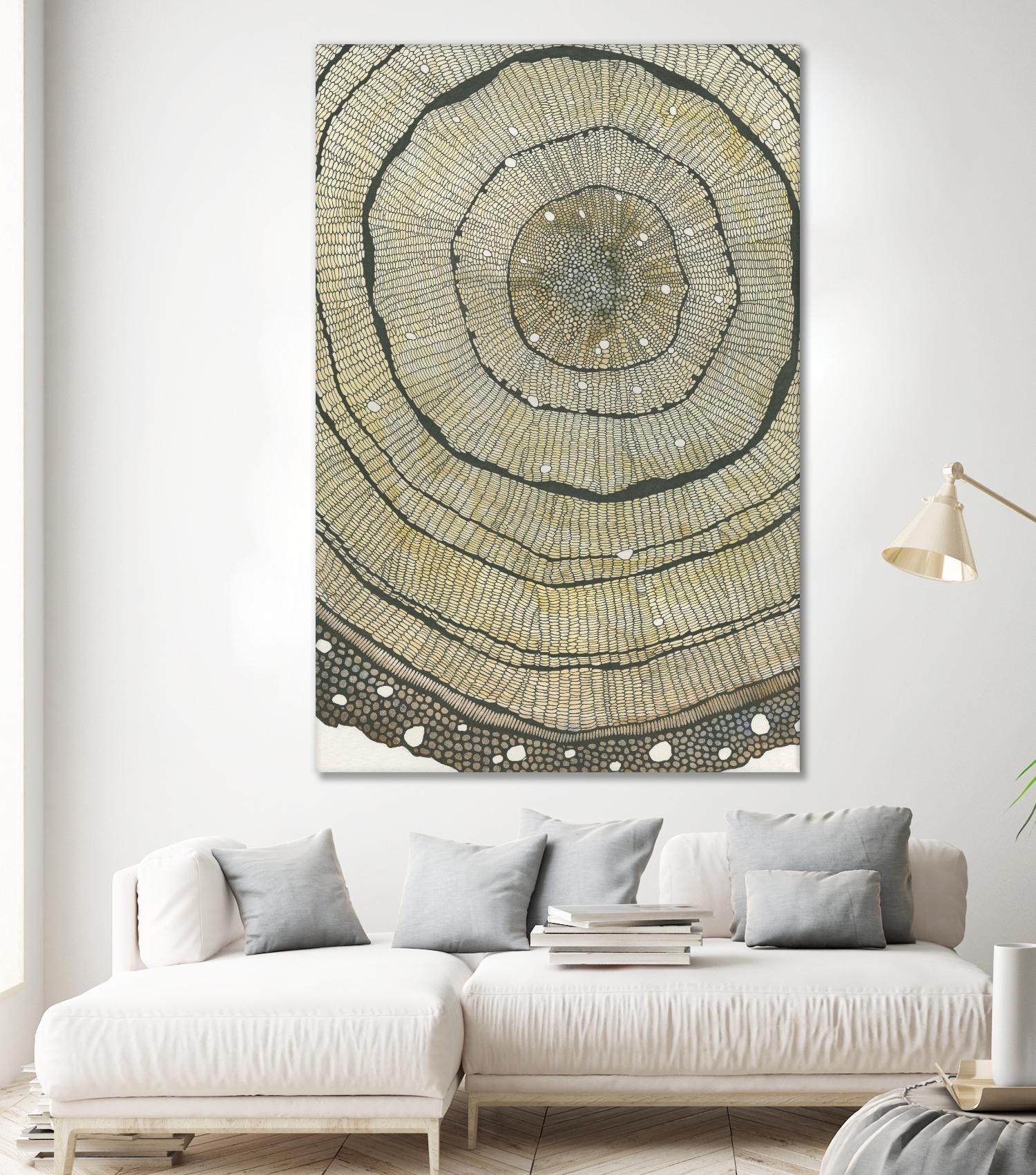 Fir by Sandrine Pellisier on GIANT ART - brown abstract