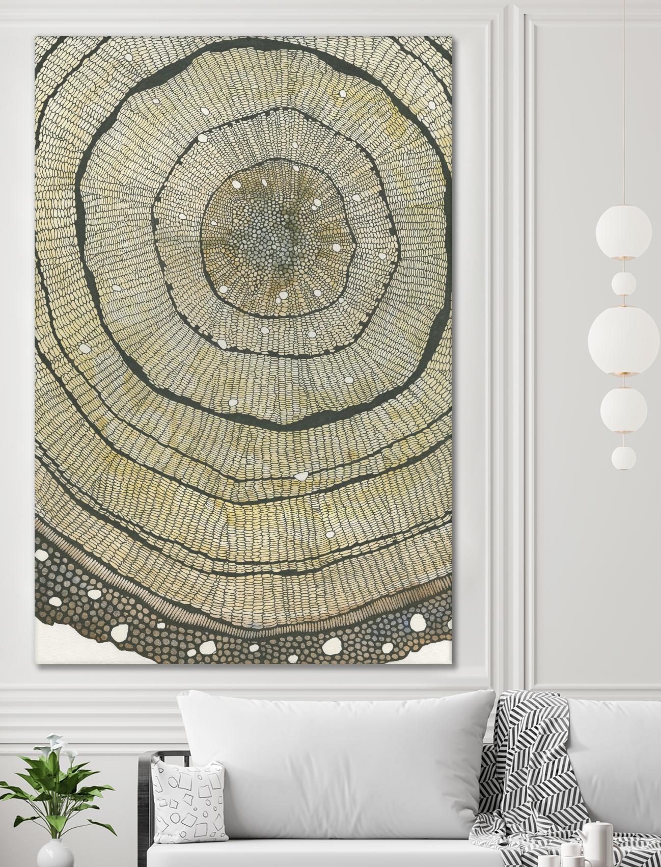 Fir by Sandrine Pellisier on GIANT ART - brown abstract