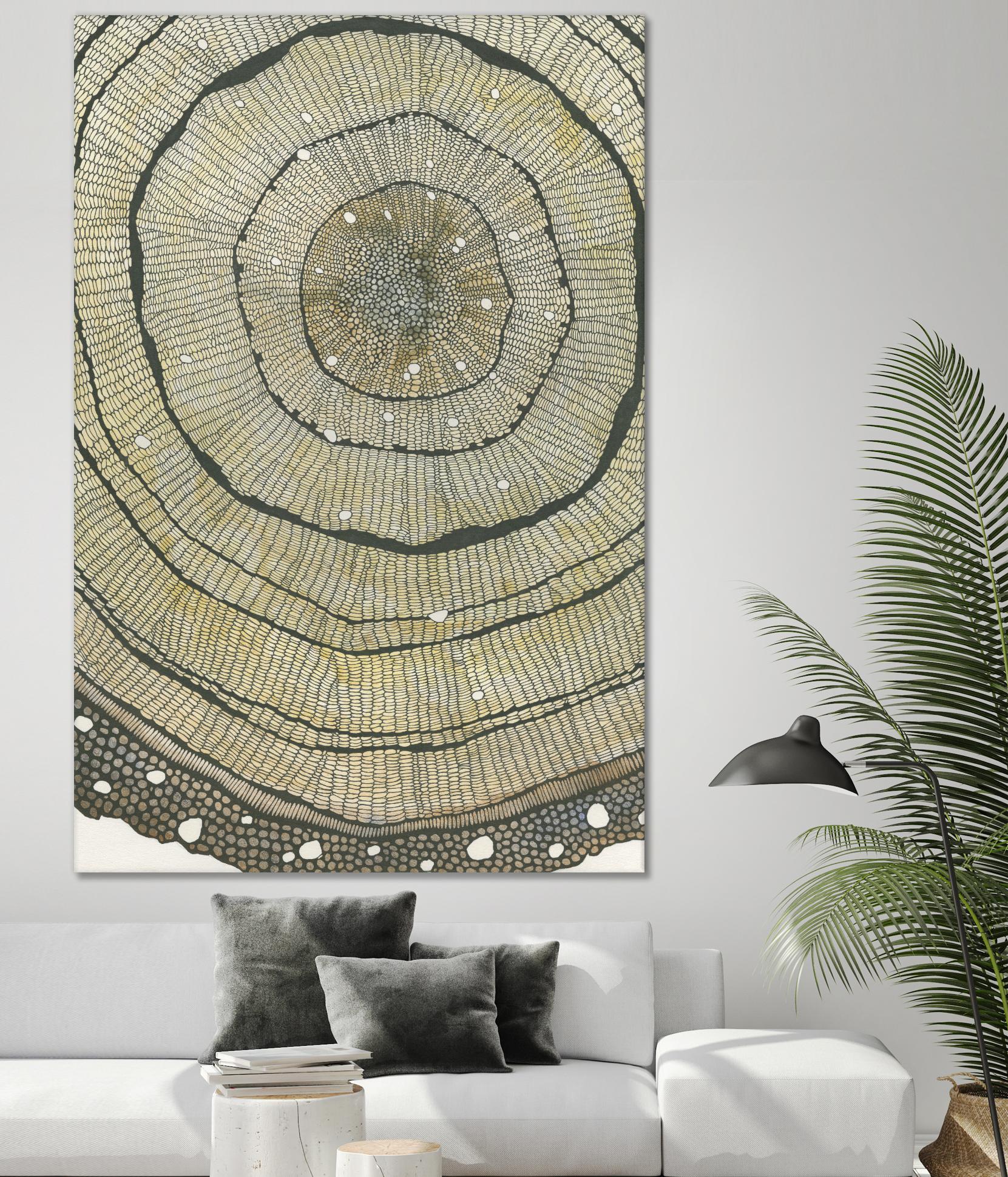 Fir by Sandrine Pellisier on GIANT ART - brown abstract