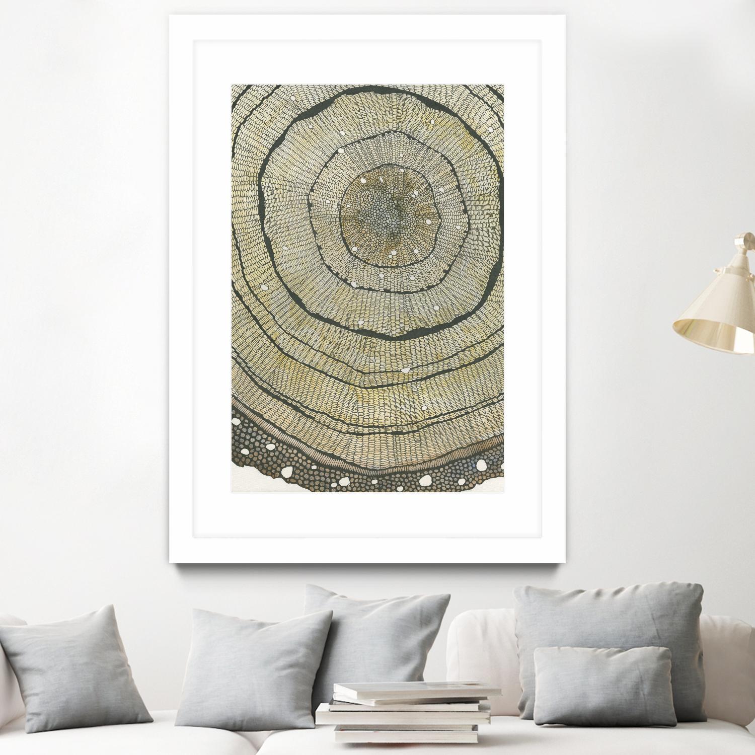 Fir by Sandrine Pellisier on GIANT ART - brown abstract