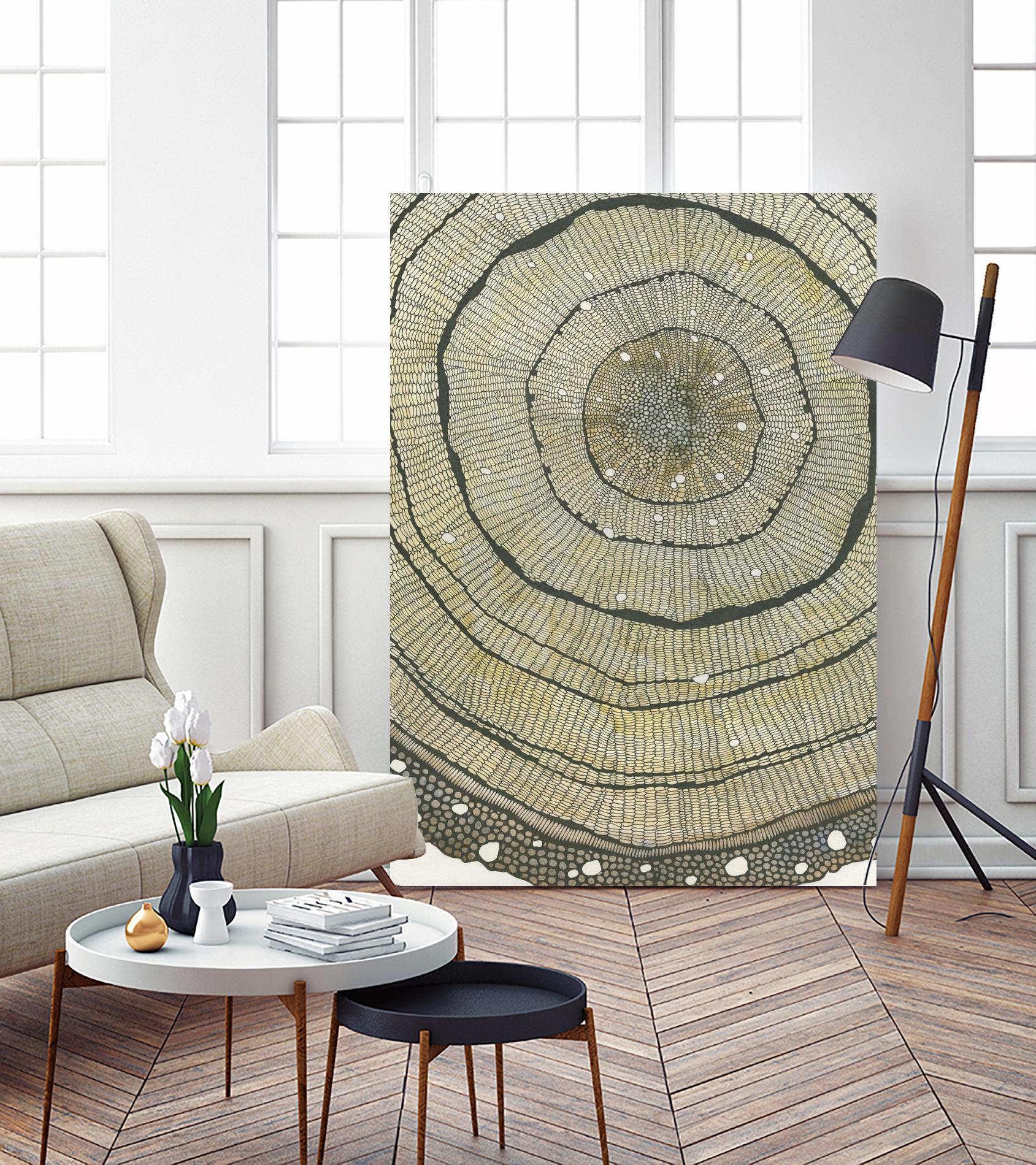 Fir by Sandrine Pellisier on GIANT ART - brown abstract