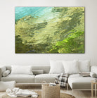 Fontaine Abstract III by Steven Crainford on GIANT ART - green abstract