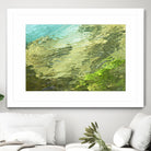 Fontaine Abstract III by Steven Crainford on GIANT ART - green abstract