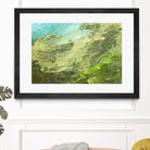 Fontaine Abstract III by Steven Crainford on GIANT ART - green abstract