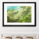 Fontaine Abstract III by Steven Crainford on GIANT ART - green abstract