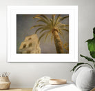 Vintage Palm II by Steve Silverman on GIANT ART - yellow tropical