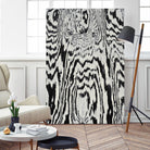 Zebra by Caleb Troy on GIANT ART - white abstract