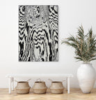 Zebra by Caleb Troy on GIANT ART - white abstract