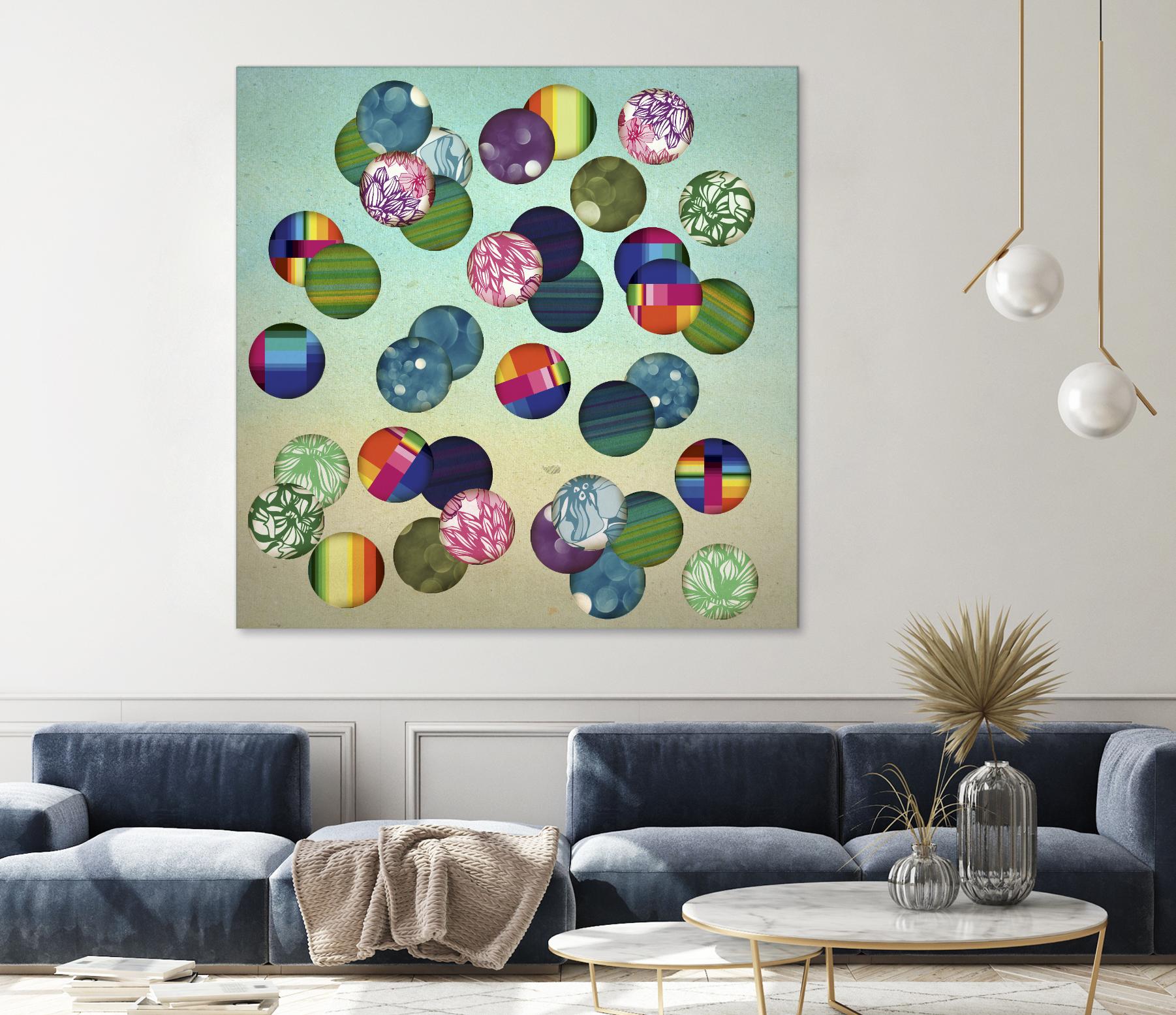 Play by Theo Pechorin on GIANT ART - green abstract