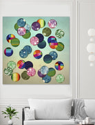 Play by Theo Pechorin on GIANT ART - green abstract