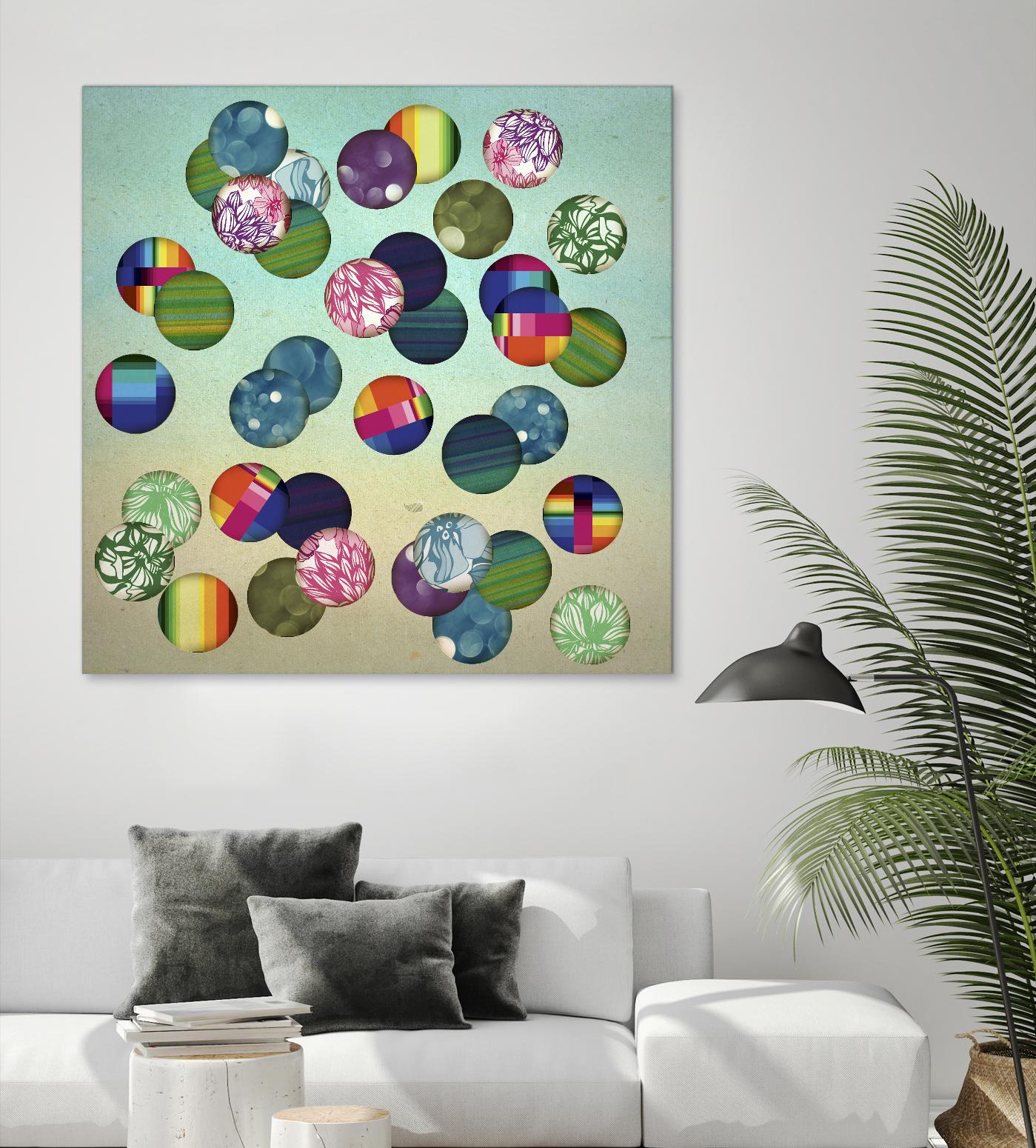 Play by Theo Pechorin on GIANT ART - green abstract