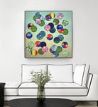 Play by Theo Pechorin on GIANT ART - green abstract