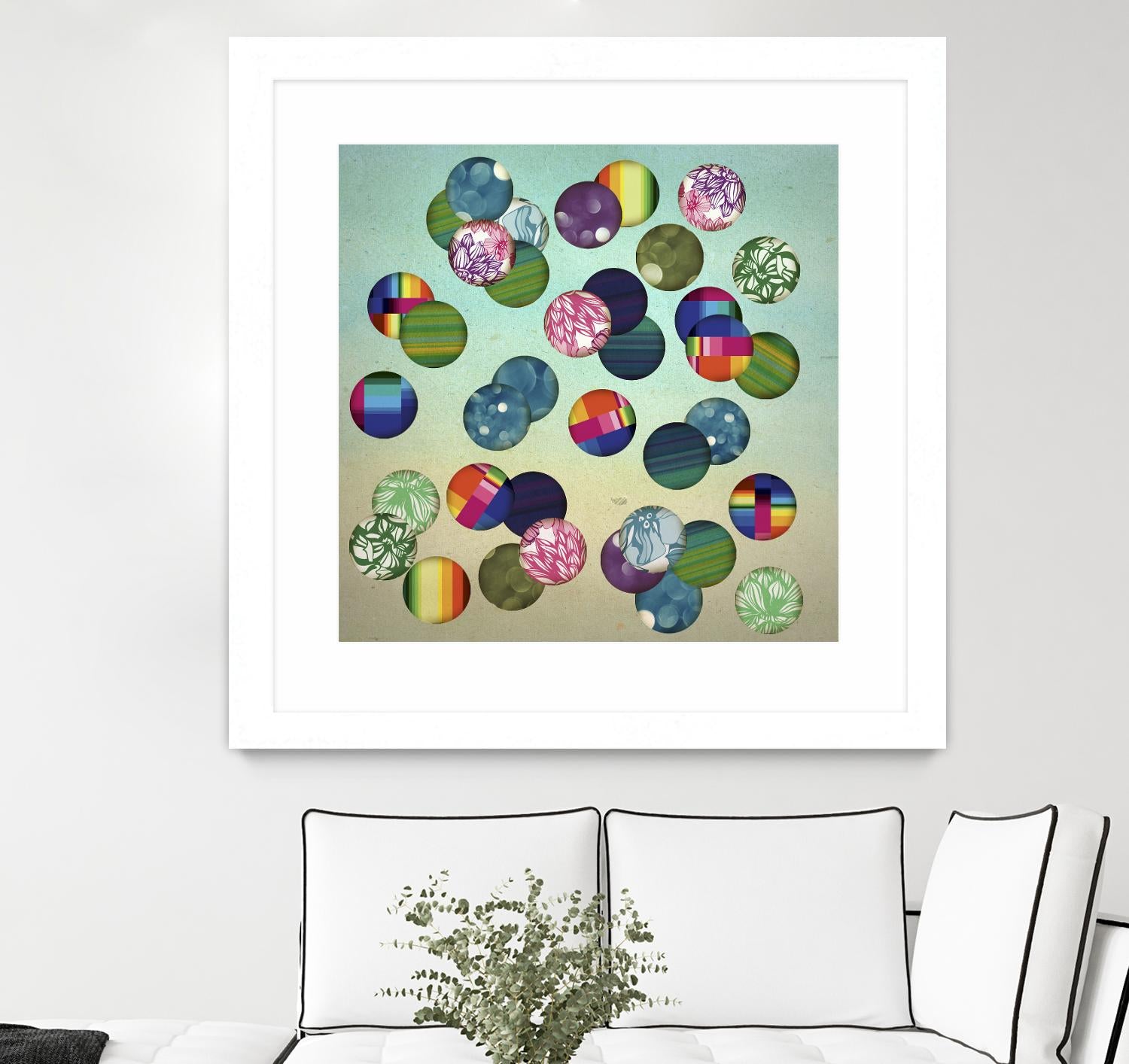 Play by Theo Pechorin on GIANT ART - green abstract