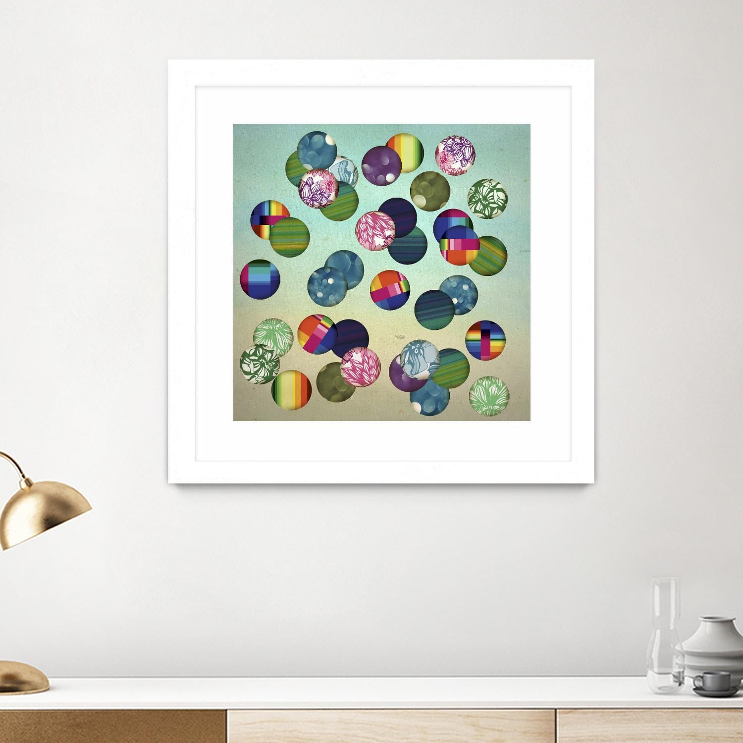 Play by Theo Pechorin on GIANT ART - green abstract