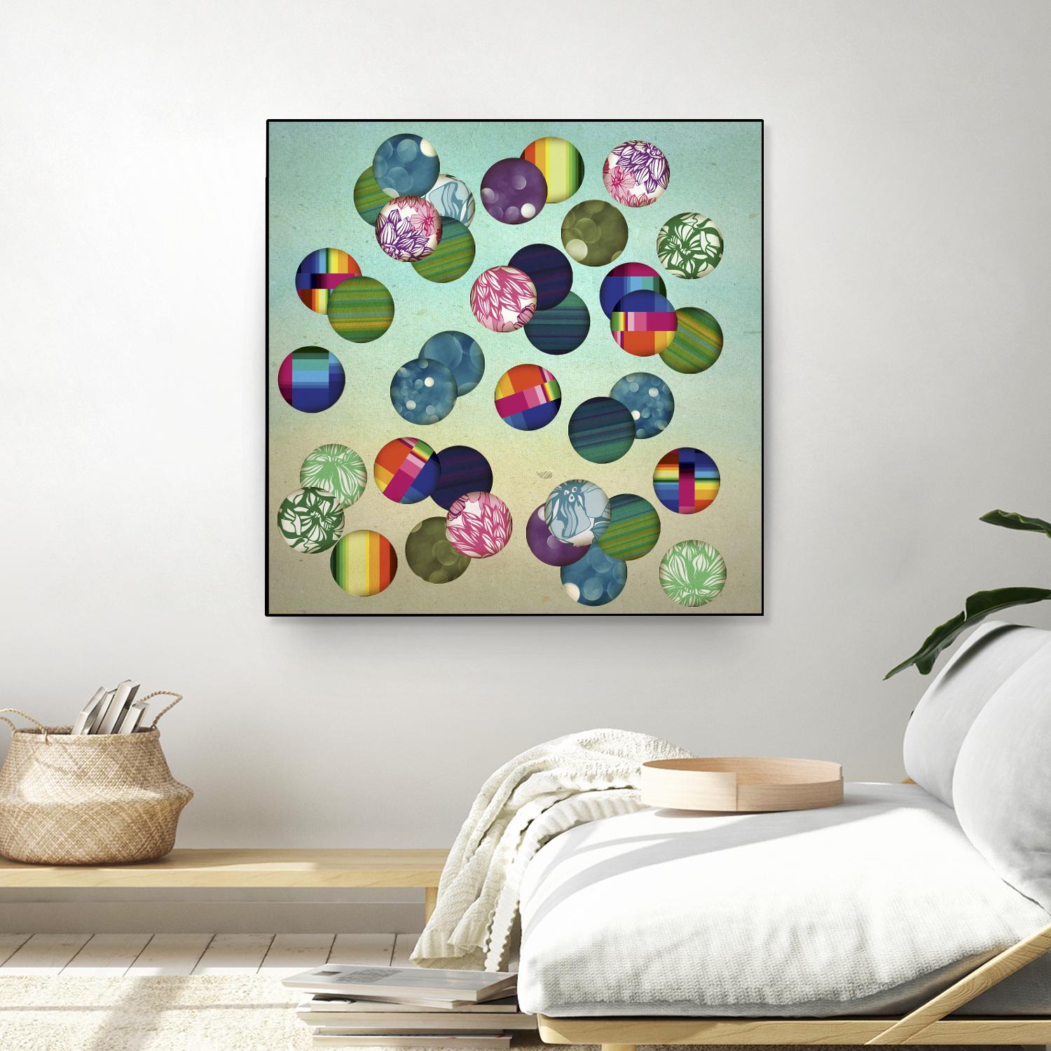 Play by Theo Pechorin on GIANT ART - green abstract