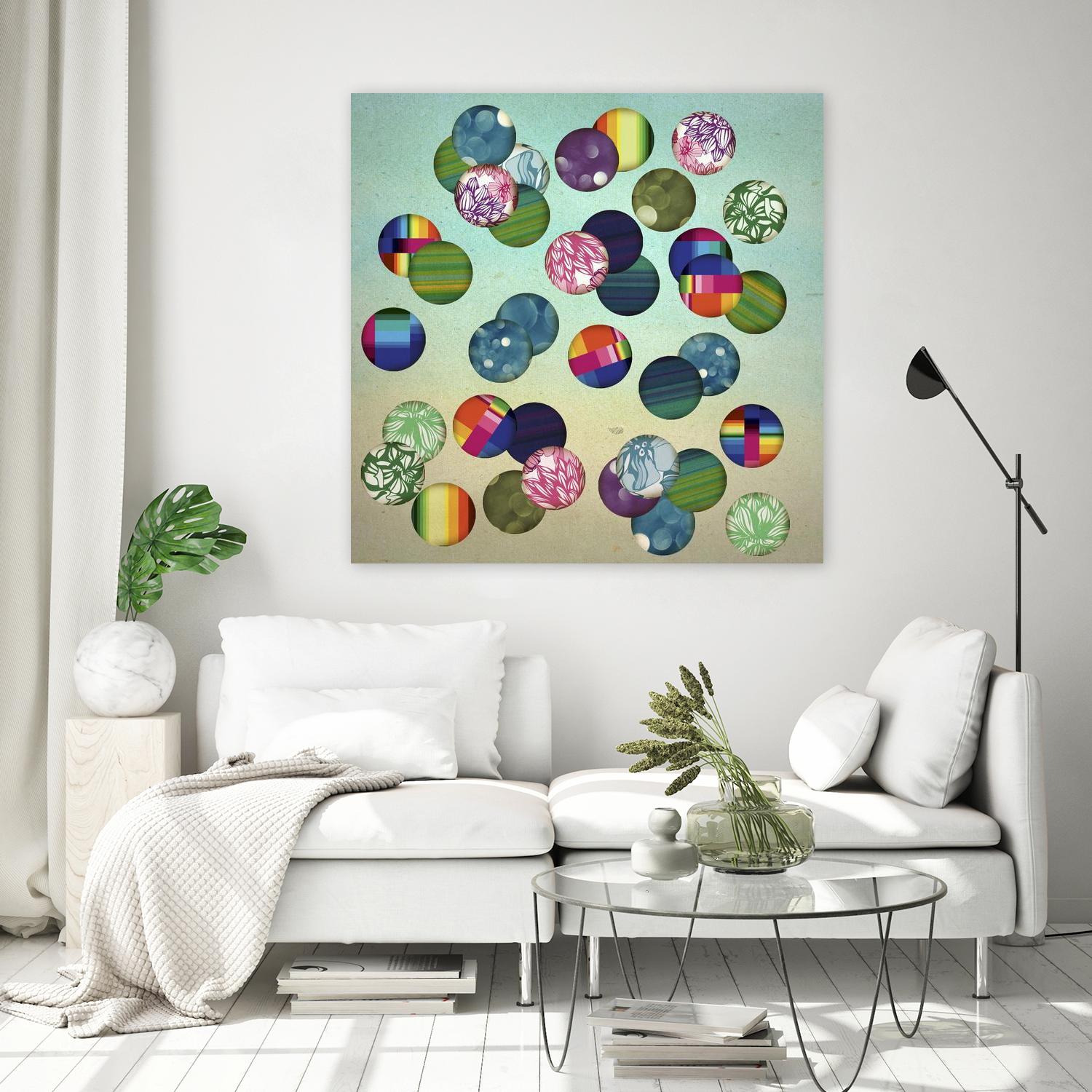 Play by Theo Pechorin on GIANT ART - green abstract