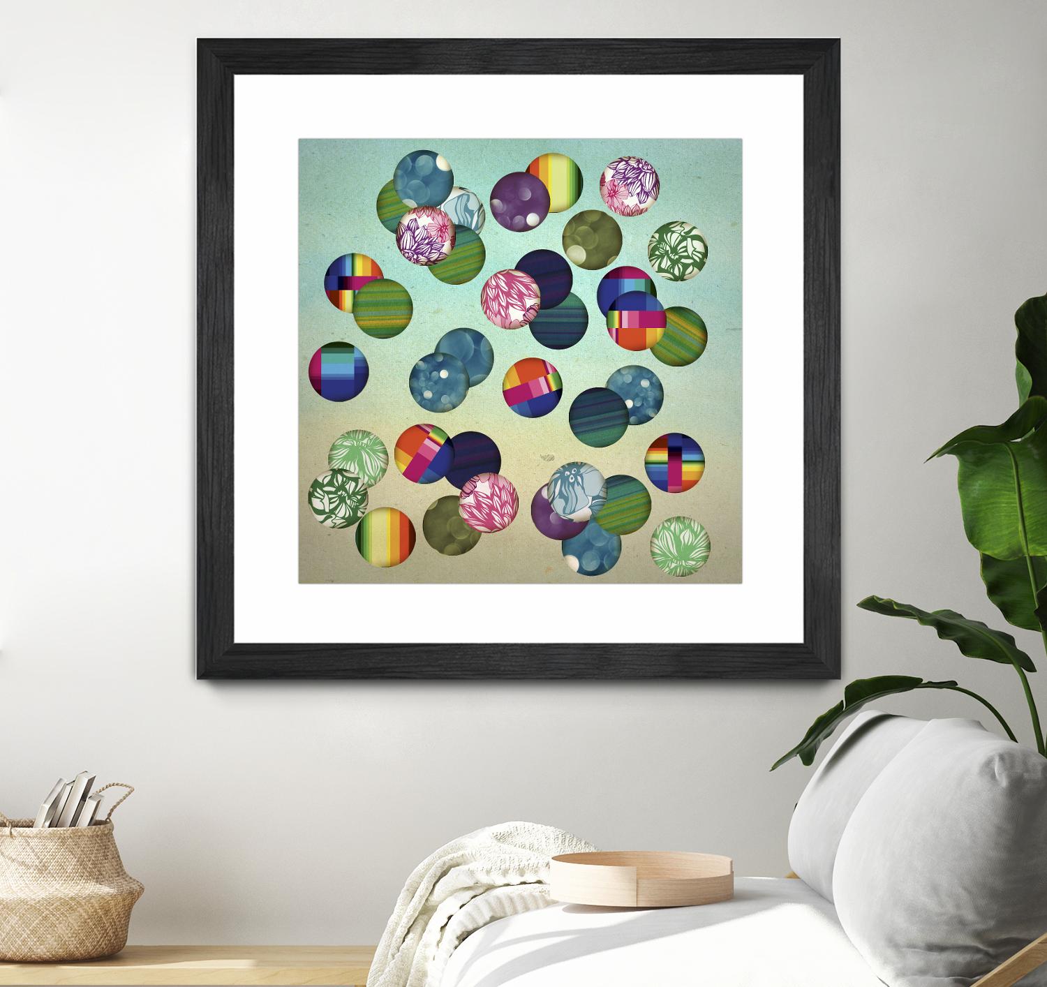 Play by Theo Pechorin on GIANT ART - green abstract