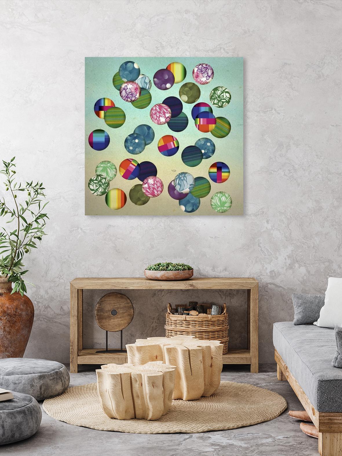 Play by Theo Pechorin on GIANT ART - green abstract