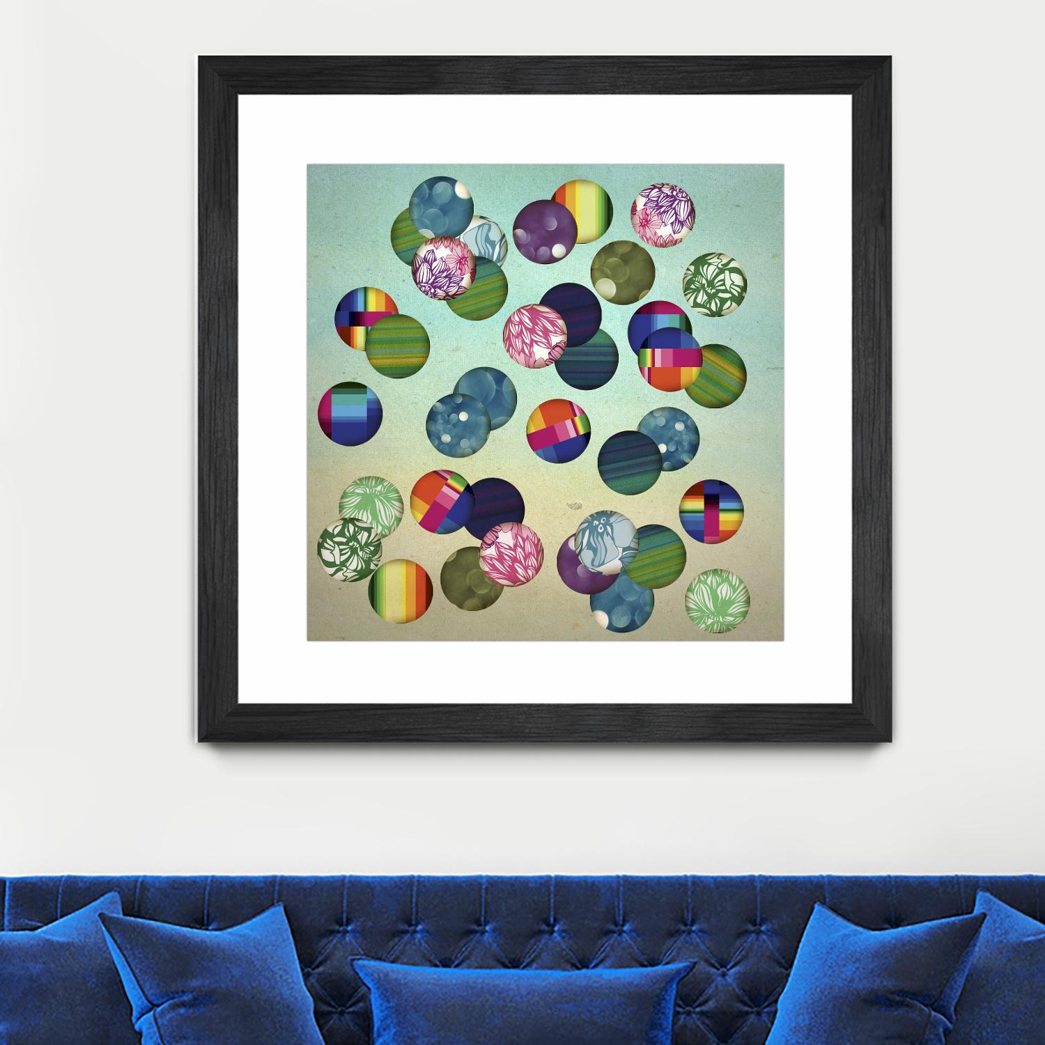 Play by Theo Pechorin on GIANT ART - green abstract