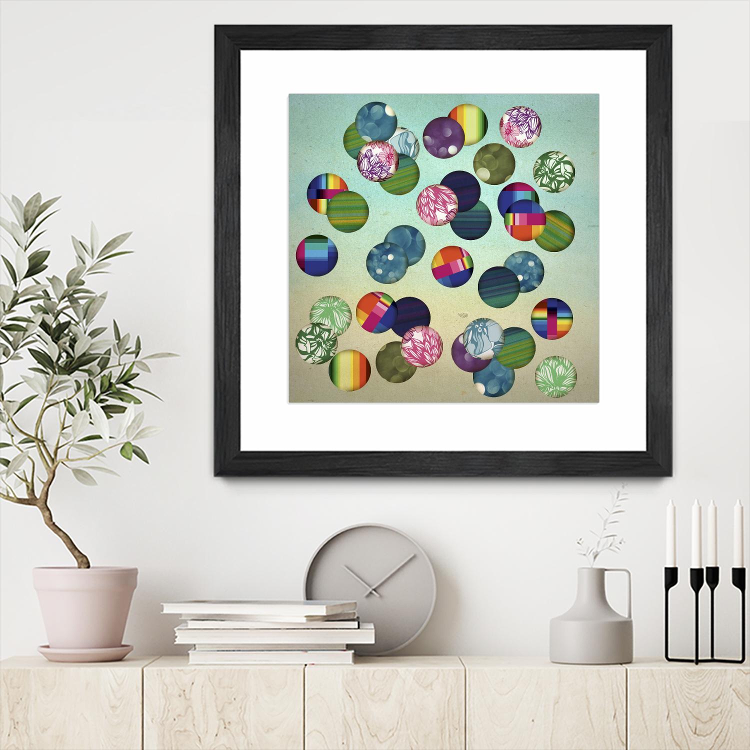 Play by Theo Pechorin on GIANT ART - green abstract