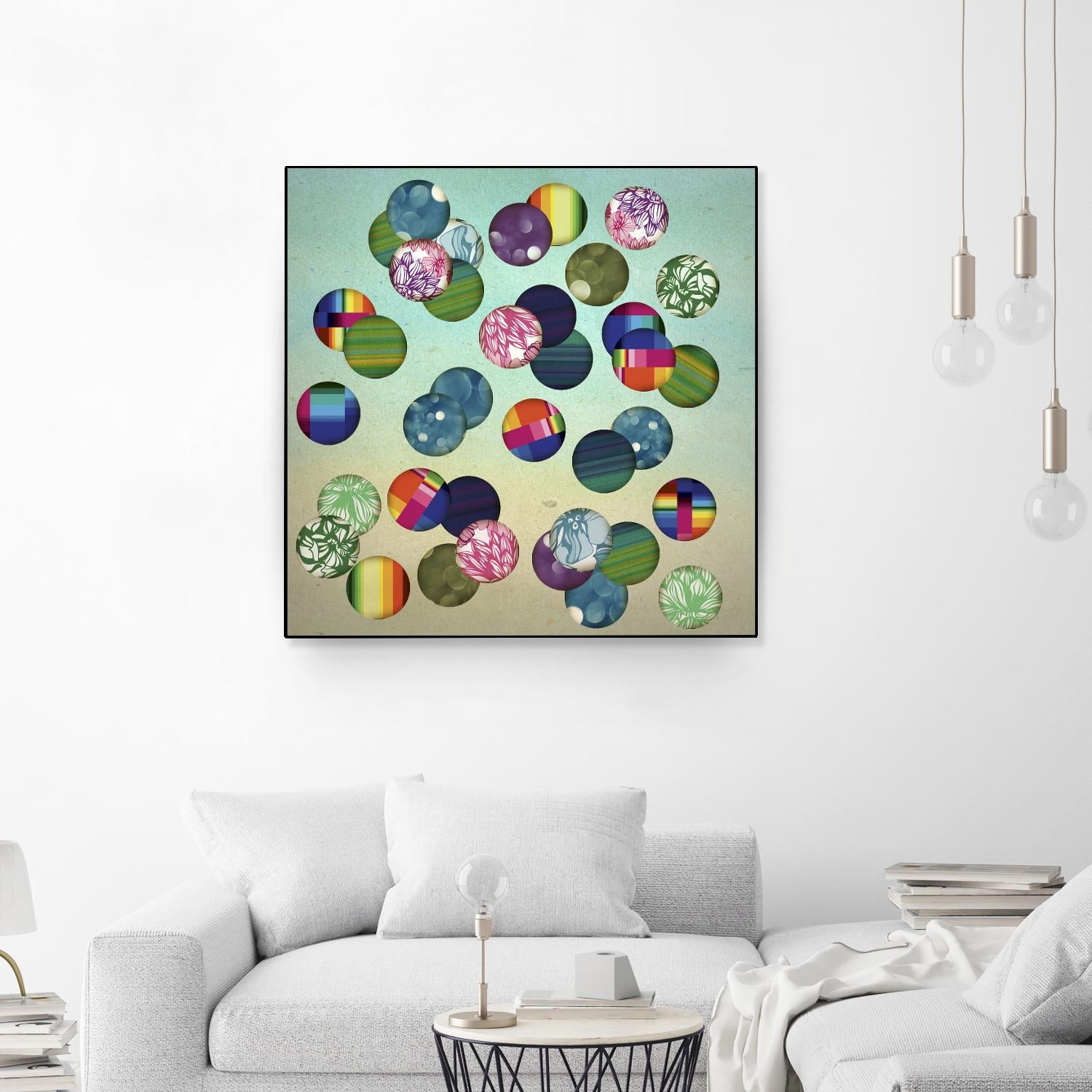 Play by Theo Pechorin on GIANT ART - green abstract