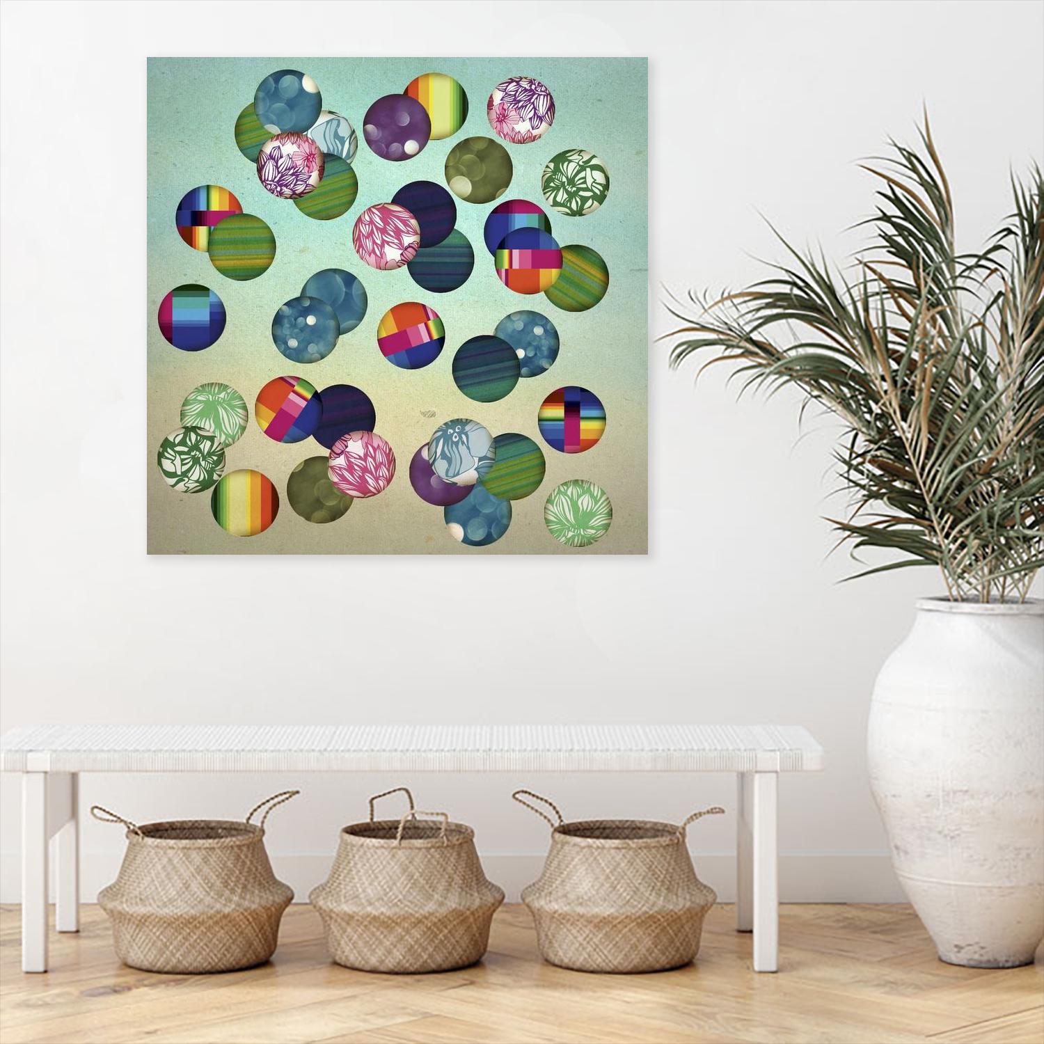 Play by Theo Pechorin on GIANT ART - green abstract