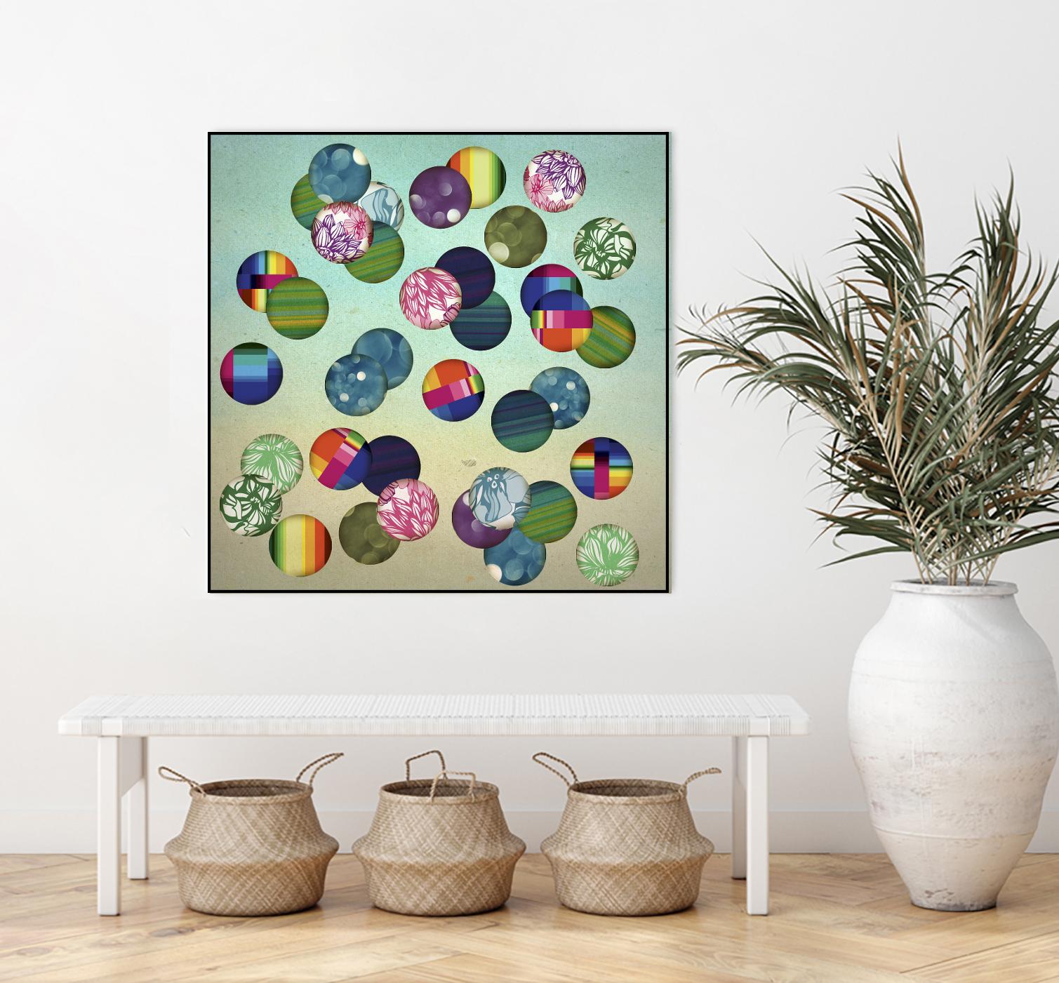 Play by Theo Pechorin on GIANT ART - green abstract