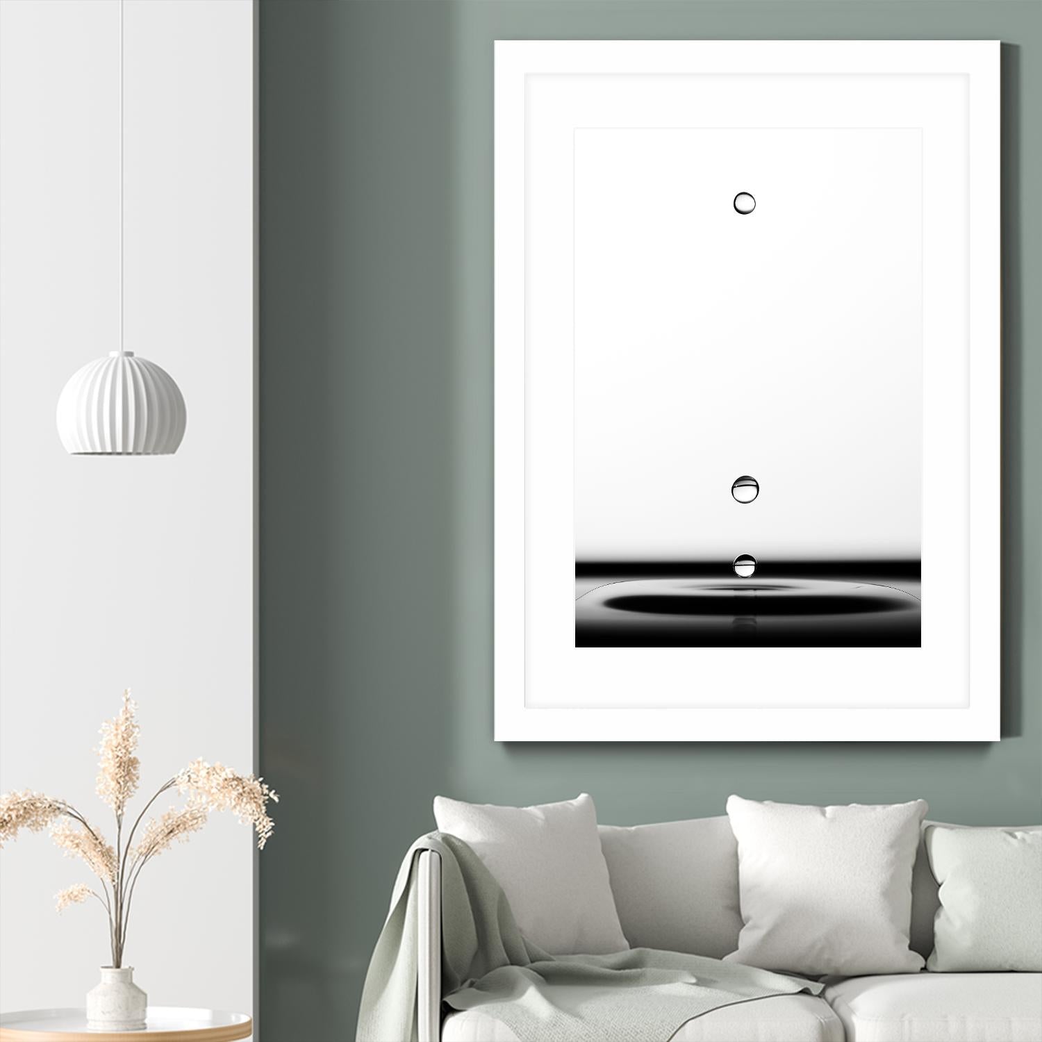 Drops by Chris Tennent on GIANT ART - white photo art