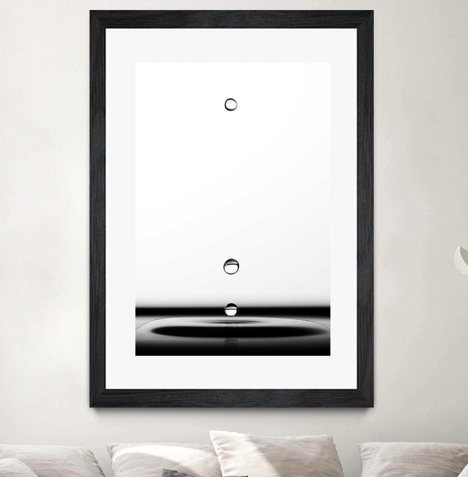 Drops by Chris Tennent on GIANT ART - white photo art