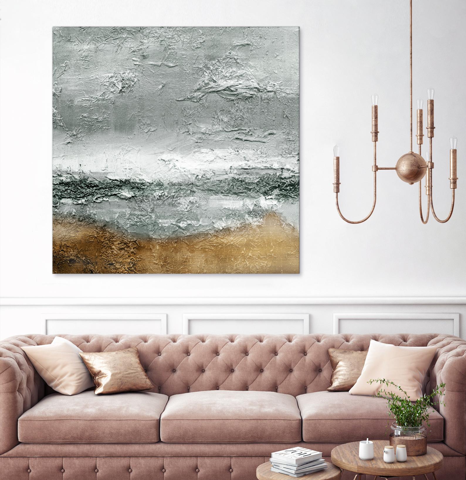 Sunset by Wendy Kroeker on GIANT ART - grey abstract