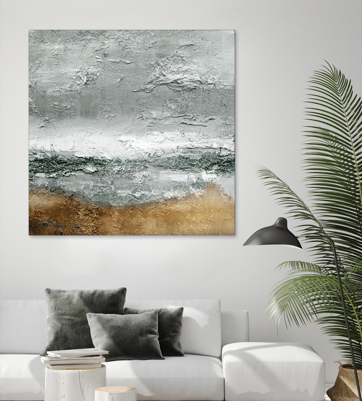 Sunset by Wendy Kroeker on GIANT ART - grey abstract