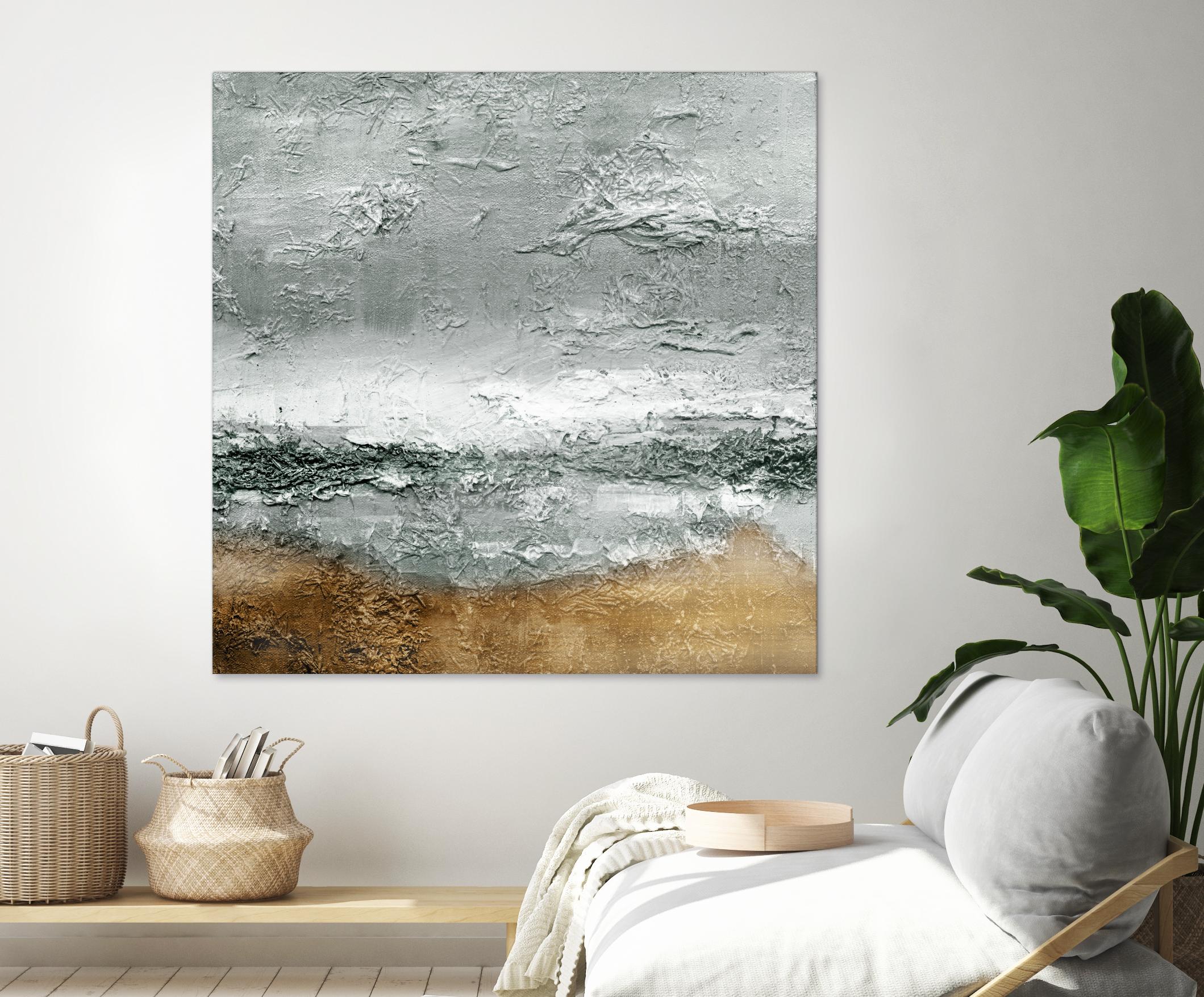 Sunset by Wendy Kroeker on GIANT ART - grey abstract