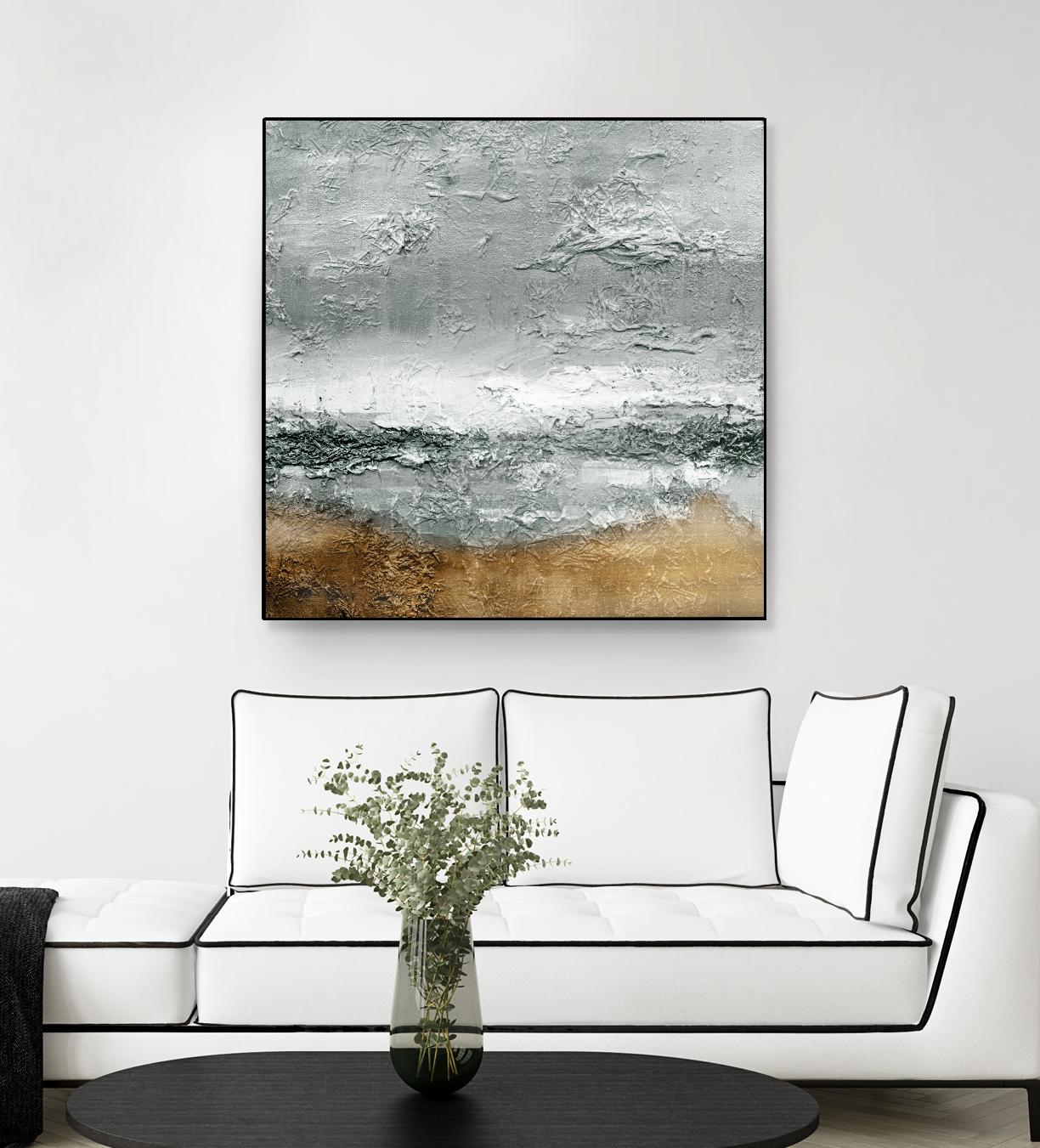 Sunset by Wendy Kroeker on GIANT ART - grey abstract