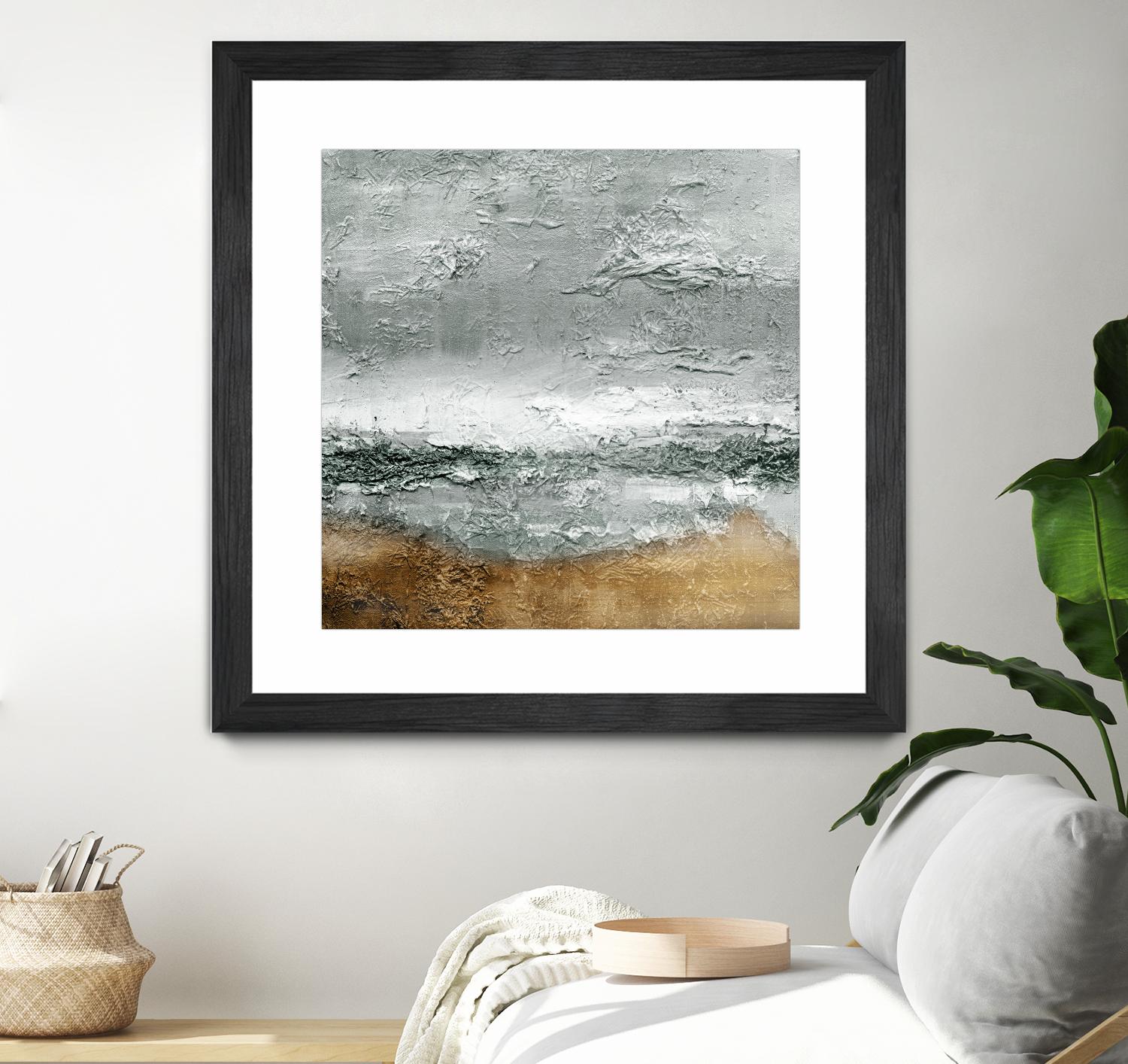 Sunset by Wendy Kroeker on GIANT ART - grey abstract