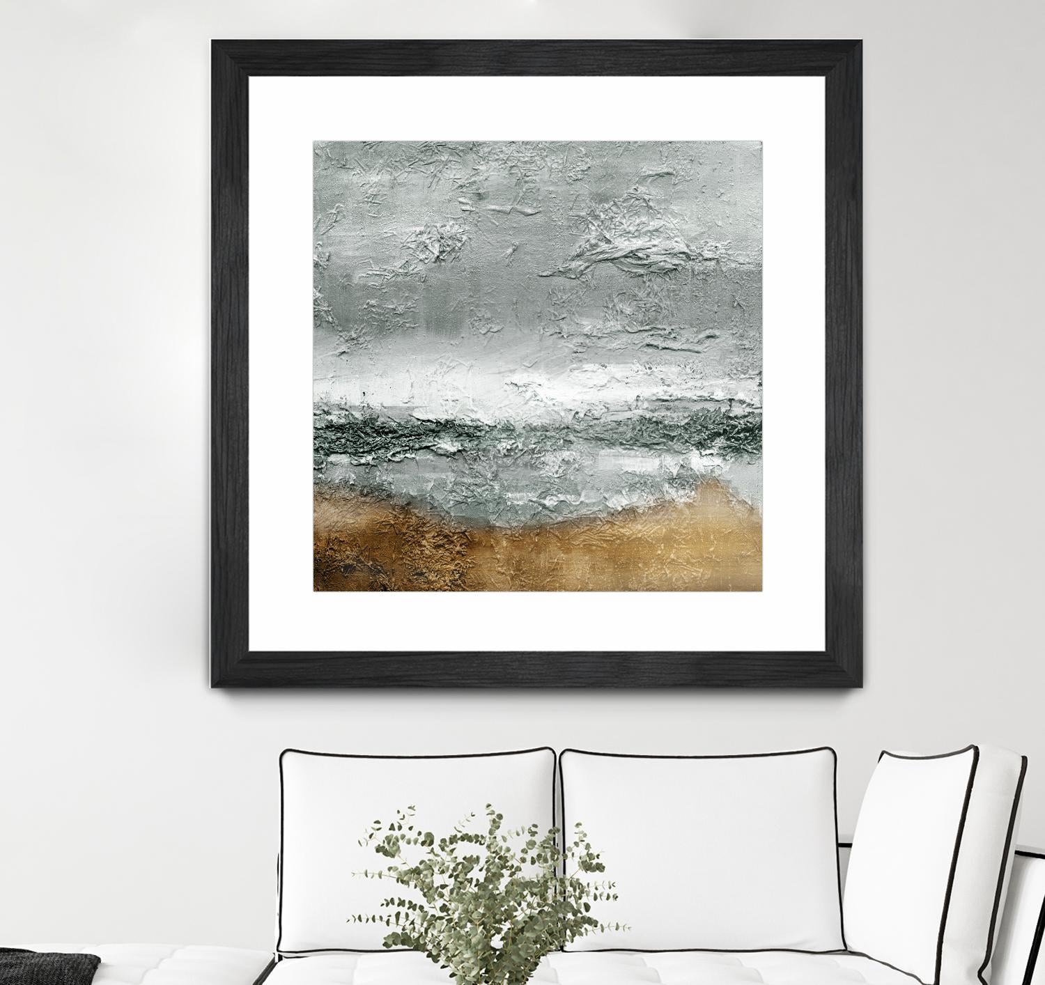 Sunset by Wendy Kroeker on GIANT ART - grey abstract