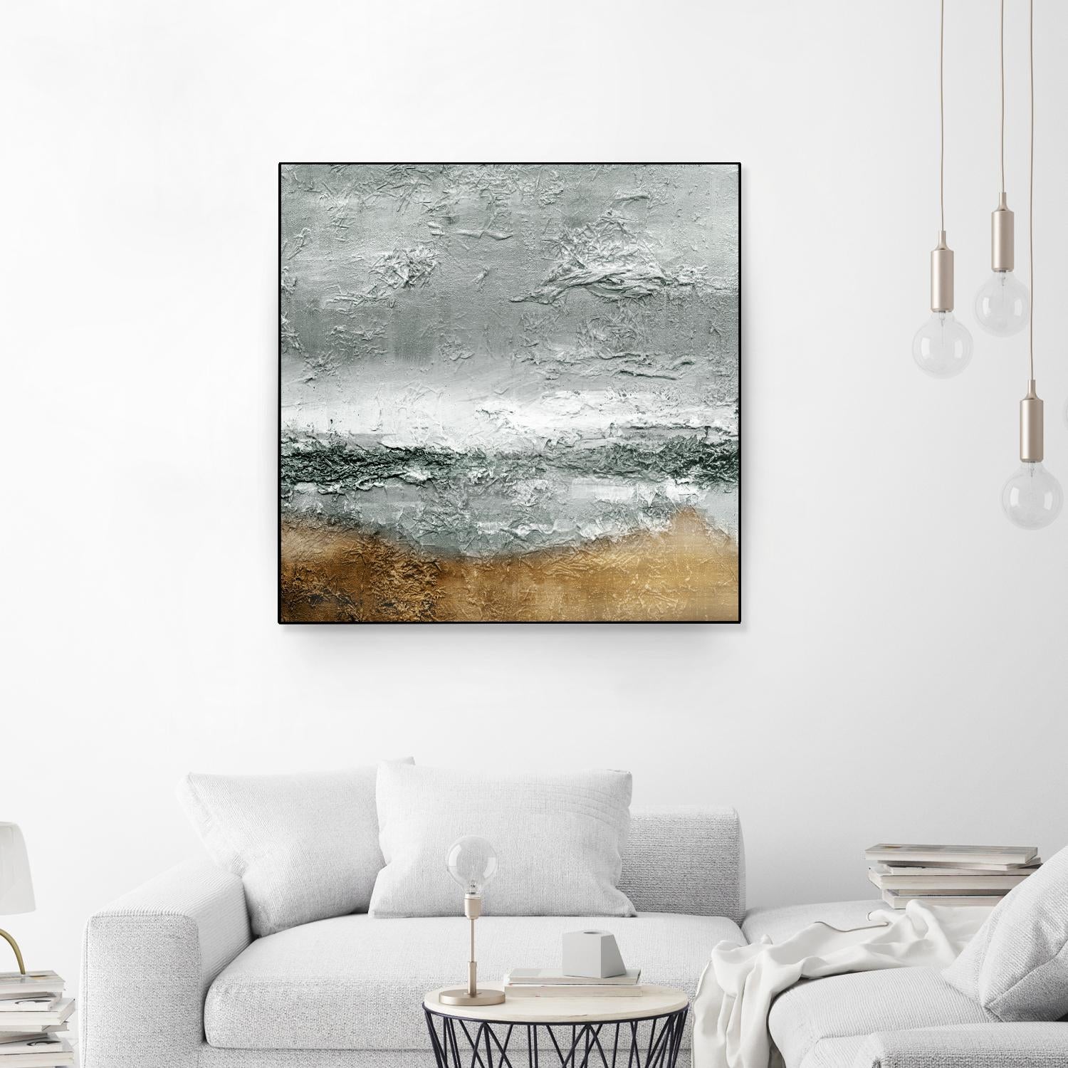 Sunset by Wendy Kroeker on GIANT ART - grey abstract