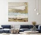 Playa Secreto II by Wendy Kroeker on GIANT ART - beige abstract