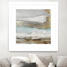 Playa Secreto II Teal Version by Wendy Kroeker on GIANT ART - blue abstract