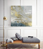 Playa Secreto III Indigo Version by Wendy Kroeker on GIANT ART - blue abstract