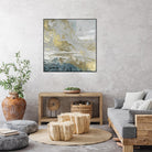 Playa Secreto III Indigo Version by Wendy Kroeker on GIANT ART - blue abstract