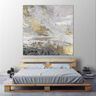 Playa Secreto III Lavender Version by Wendy Kroeker on GIANT ART - white abstract