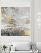 Playa Secreto III Lavender Version by Wendy Kroeker on GIANT ART - white abstract