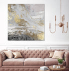 Playa Secreto III Lavender Version by Wendy Kroeker on GIANT ART - white abstract