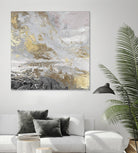 Playa Secreto III Lavender Version by Wendy Kroeker on GIANT ART - white abstract