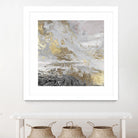 Playa Secreto III Lavender Version by Wendy Kroeker on GIANT ART - white abstract