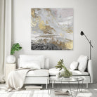 Playa Secreto III Lavender Version by Wendy Kroeker on GIANT ART - white abstract