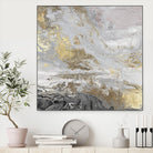 Playa Secreto III Lavender Version by Wendy Kroeker on GIANT ART - white abstract